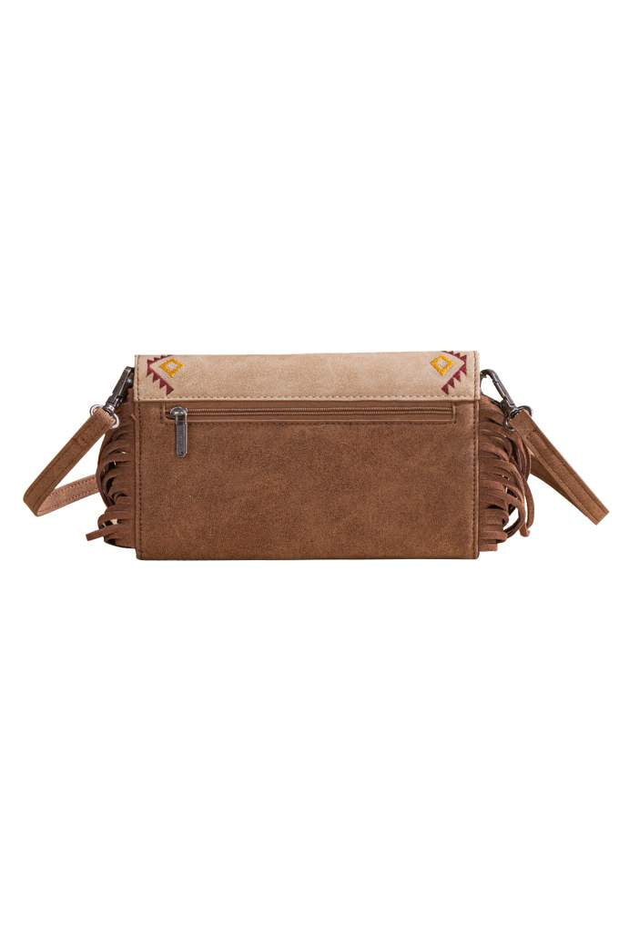 Wrangler Indiana Wallet Clutch Bag Tan