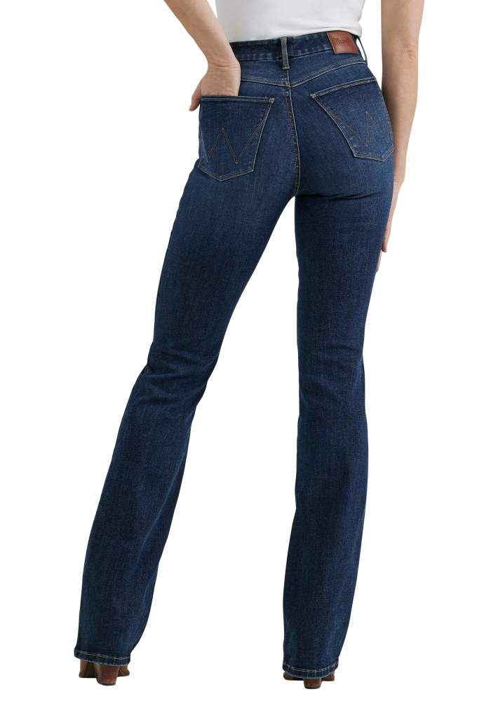 Wrangler Ladies Bespoke Lacey 32 Leg Hi Rise Bootcut Jeans