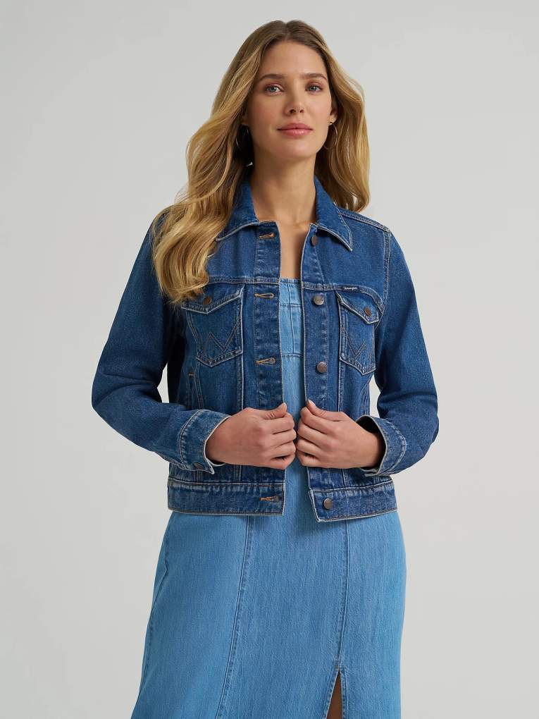 Wrangler Ladies Classic Denim Jacket