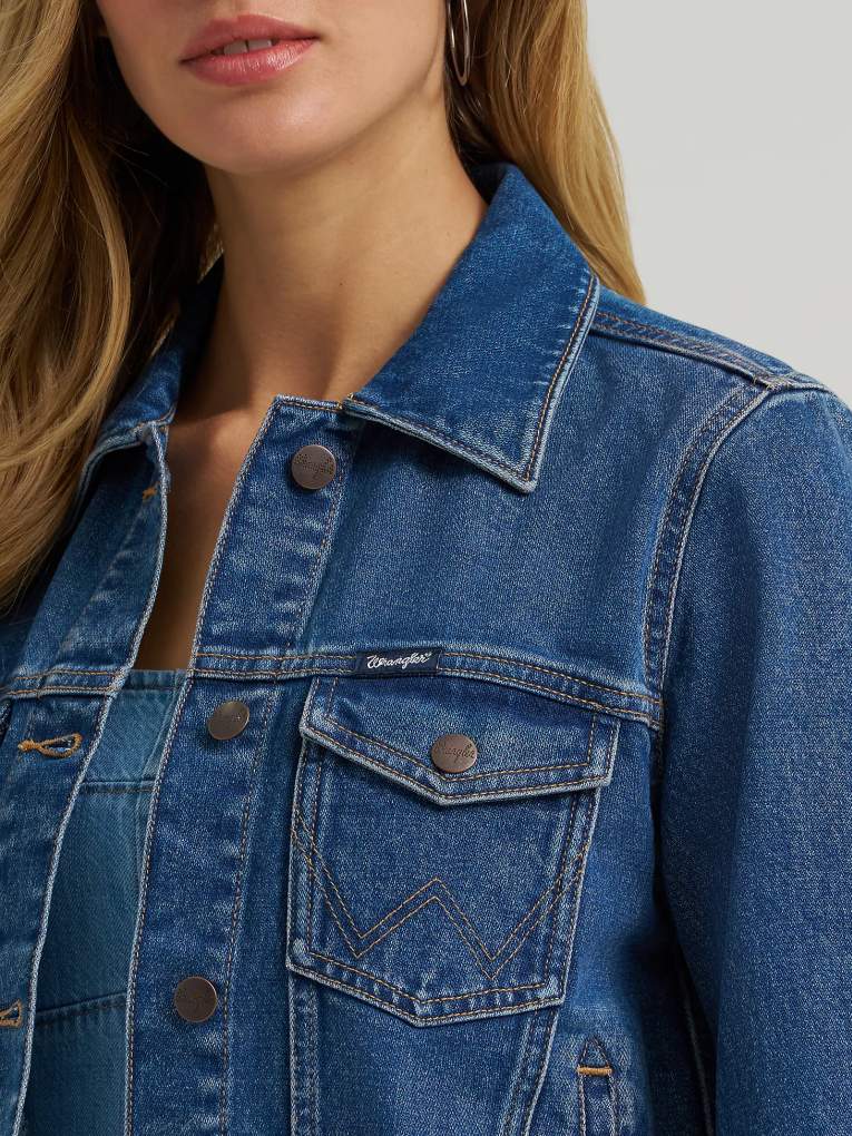 Wrangler Ladies Classic Denim Jacket