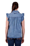Wrangler Ladies Kiara Blouse Sleeveless