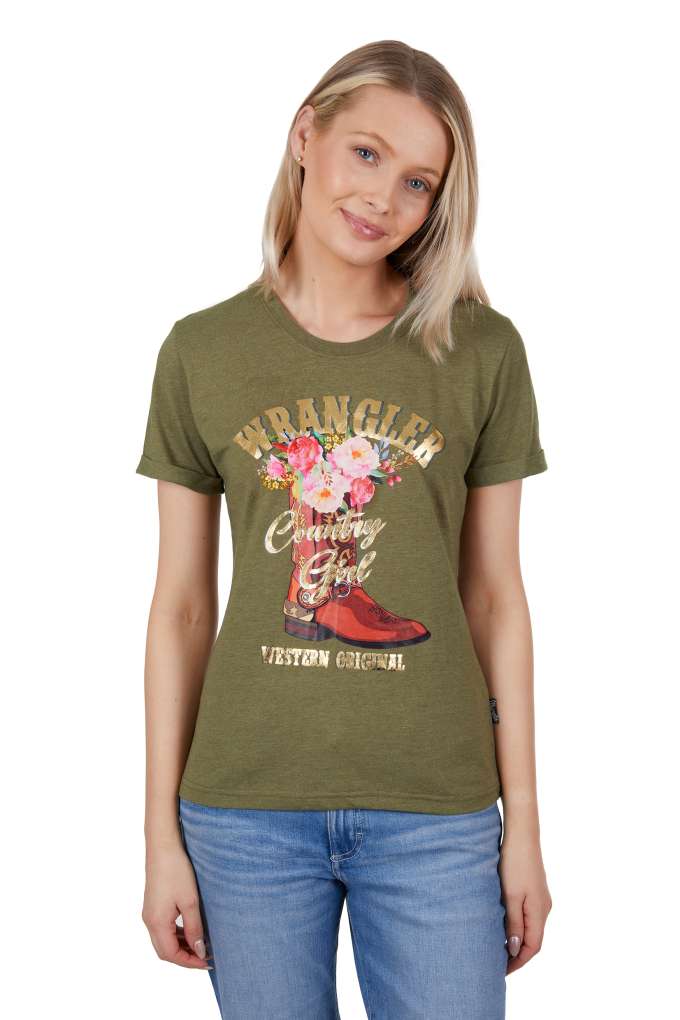 Wrangler Ladies Macy Tee