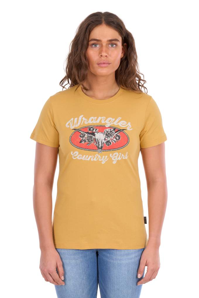 Wrangler Ladies Macie Tee Sunset