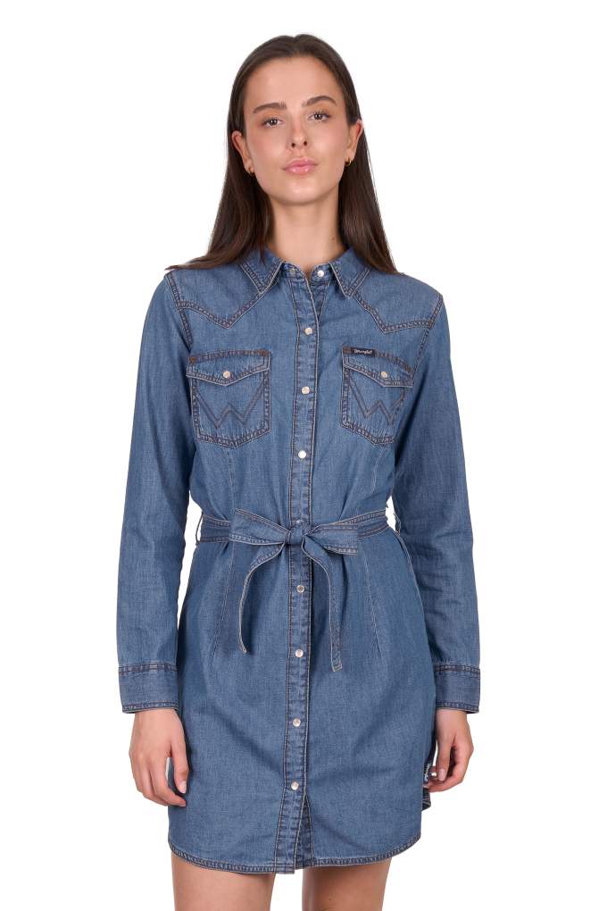 Wrangler Ladies Wendy Denim Dress