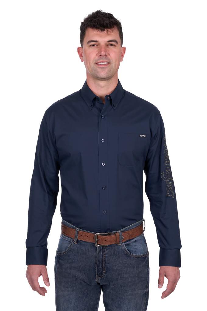Wrangler Mens Brad Logo Shirt