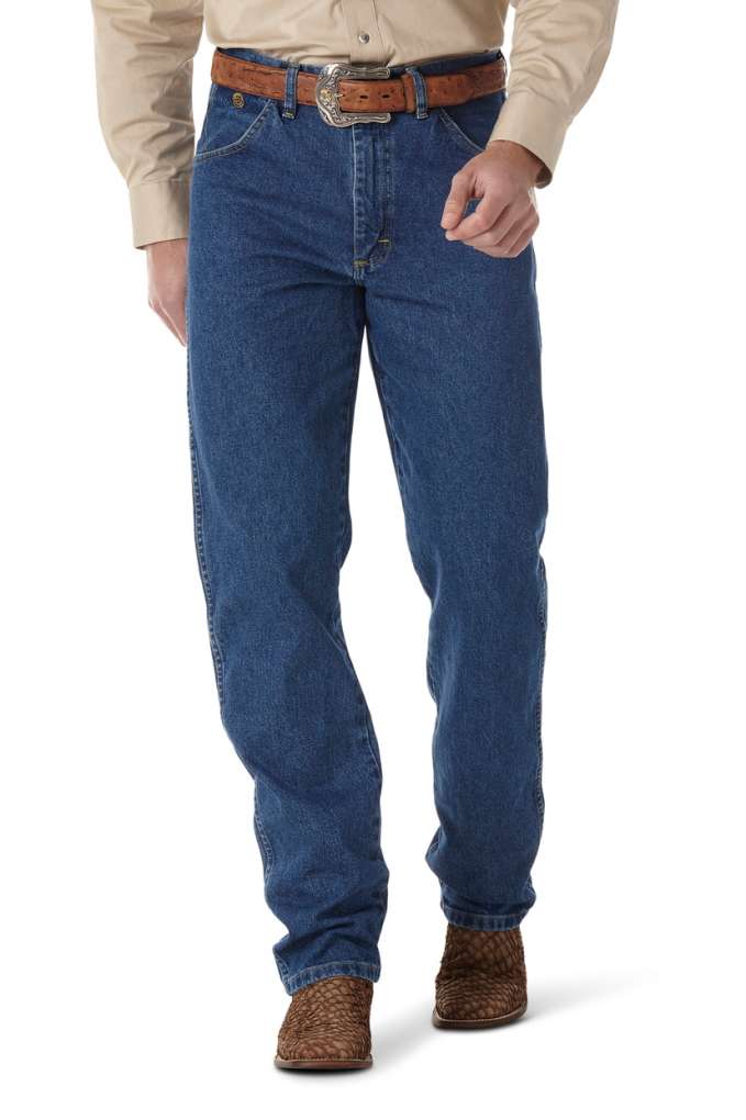 Wrangler Mens George Strait Cowboy Cut Jeans Relaxed