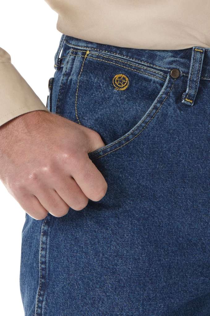 Wrangler Mens George Strait Cowboy Cut Jeans Relaxed