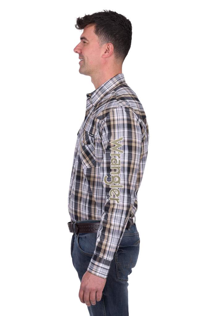 Wrangler Mens Joel Logo Shirt