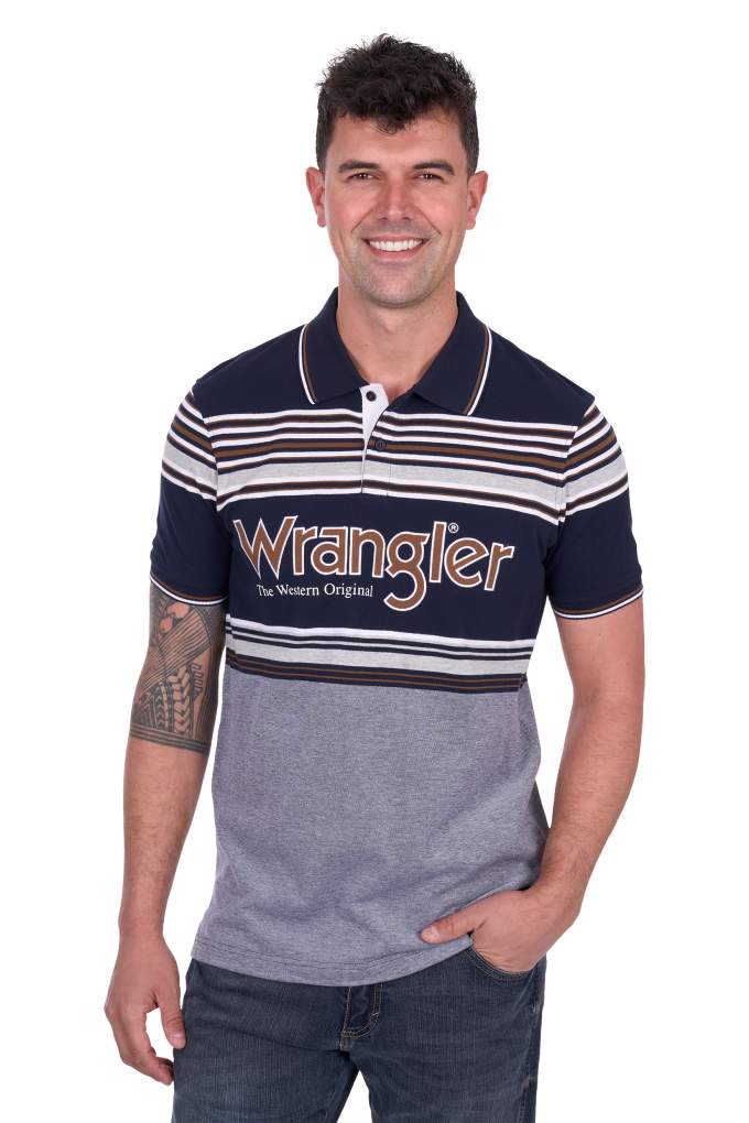 Wrangler Mens Victor Polo
