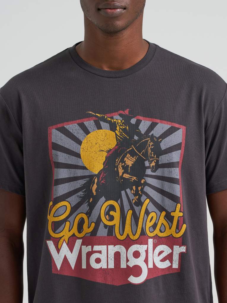 Wrangler Mens Go West Tee