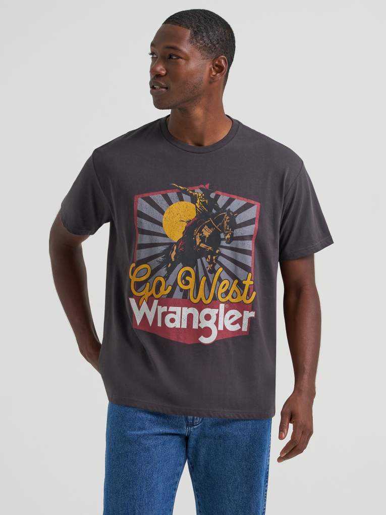 Wrangler Mens Go West Tee