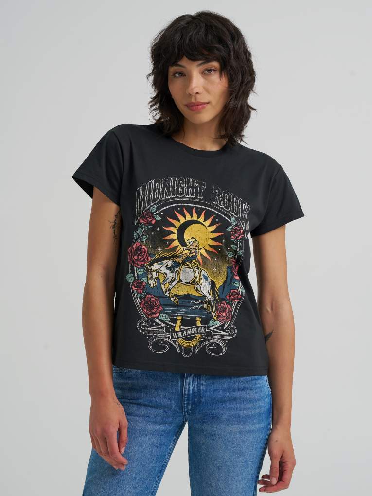 Wrangler Ladies Midnight Rodeo Tee