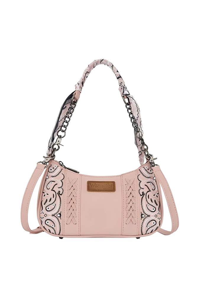 Wrangler Paisley Shoulder Bag Pink
