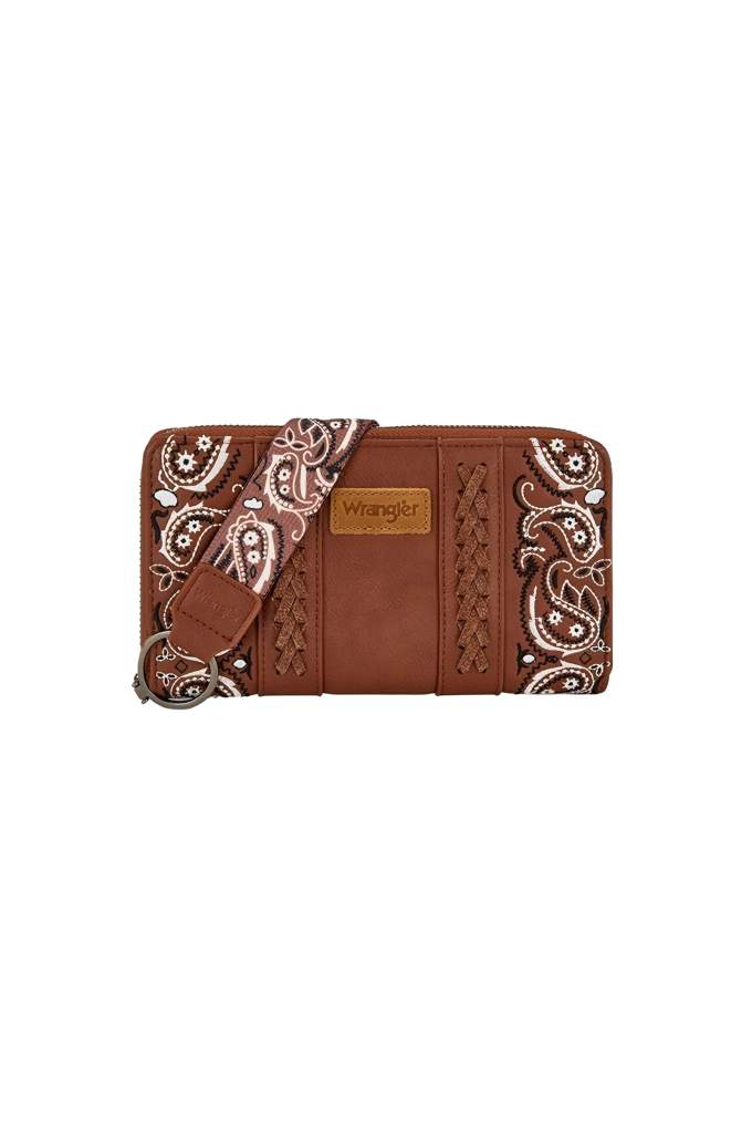 Wrangler Paisley Wallet Tan