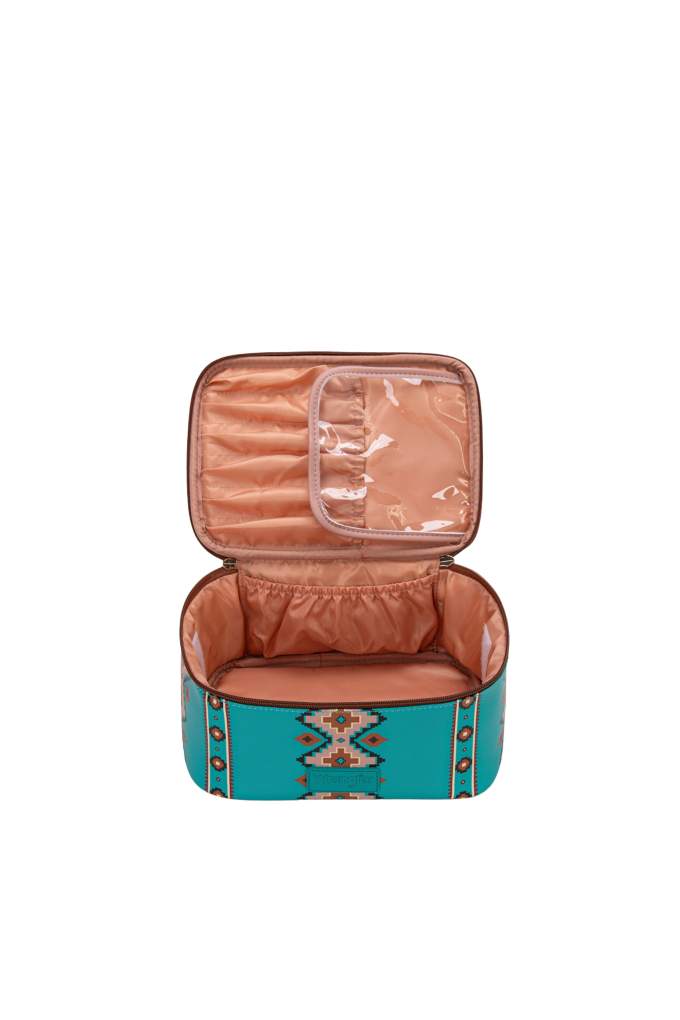Wrangler Travel Cosmetic Bag Turquoise