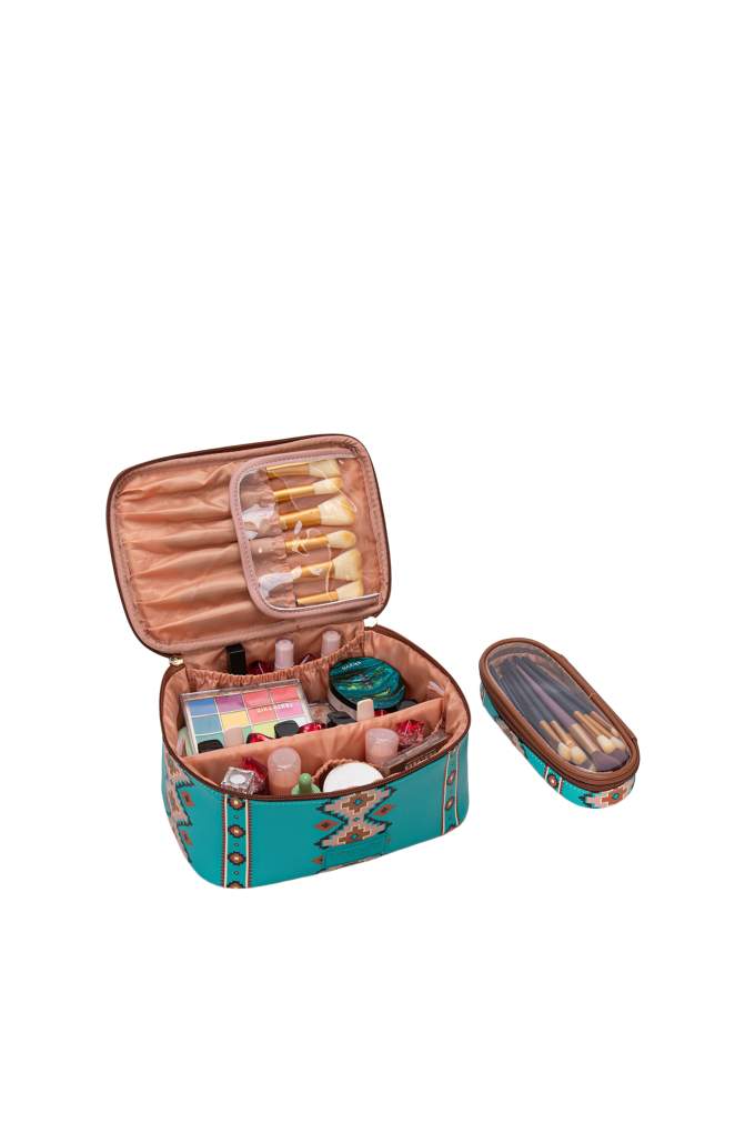 Wrangler Travel Cosmetic Bag Turquoise