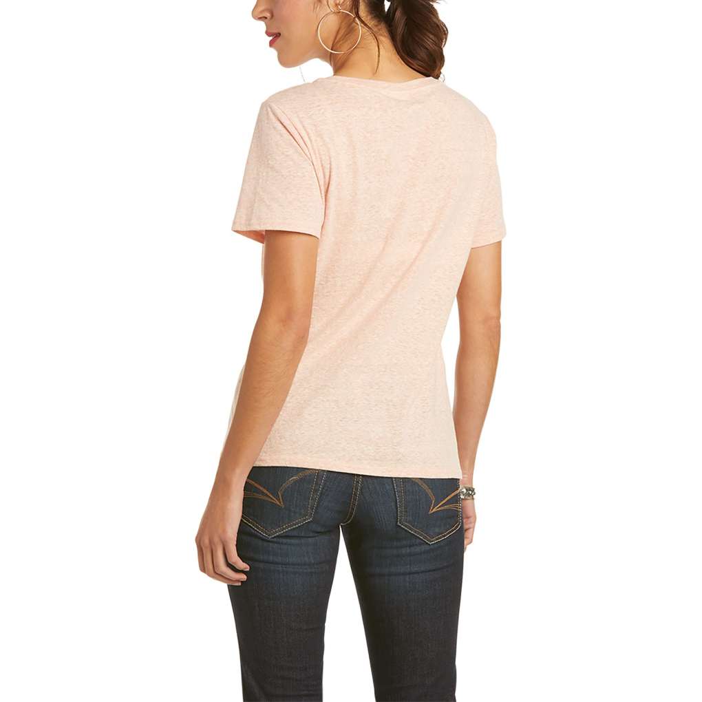 Ariat Ladies Howdy Tee Pure Peach