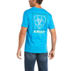Ariat Mens Linear Tee Turquoise
