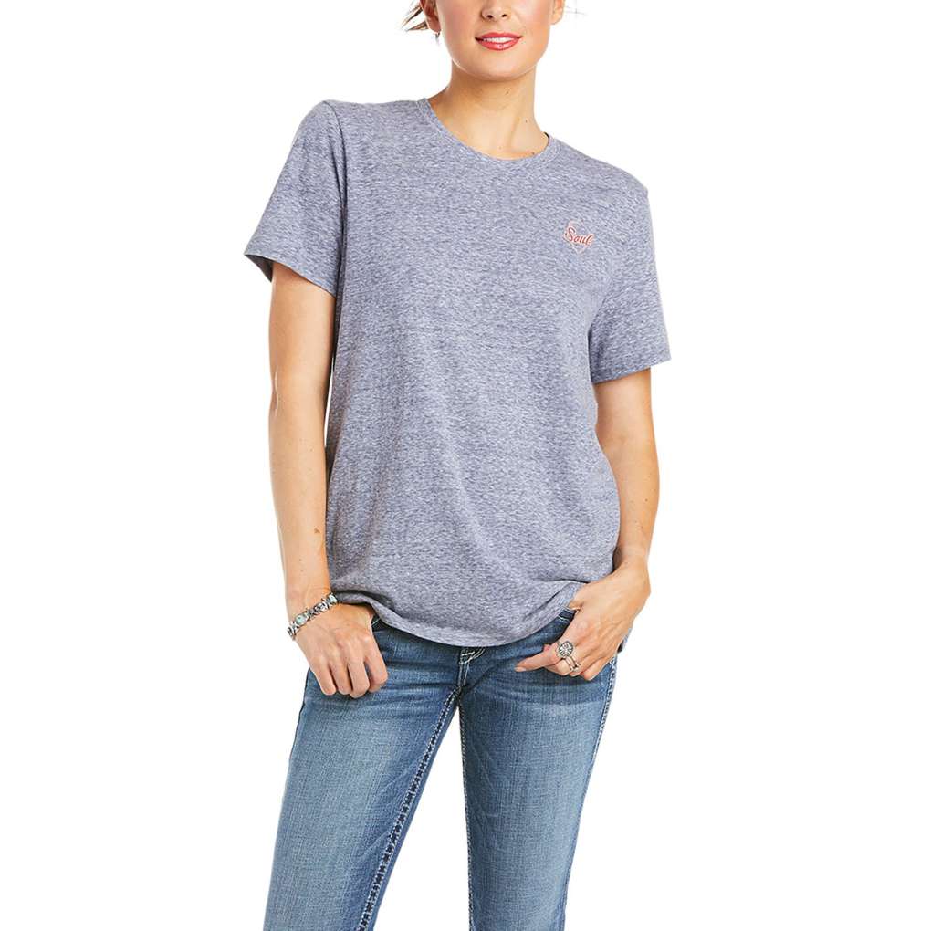 Ariat Ladies Country Soul Tee Peacoat