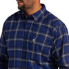 Ariat Mens Pro Series Brenton Shirt Blue Depths