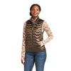Ariat Ladies Ideal 3.0 Down Vest Iridescent Banyan Bark