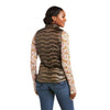 Ariat Ladies Ideal 3.0 Down Vest Iridescent Banyan Bark