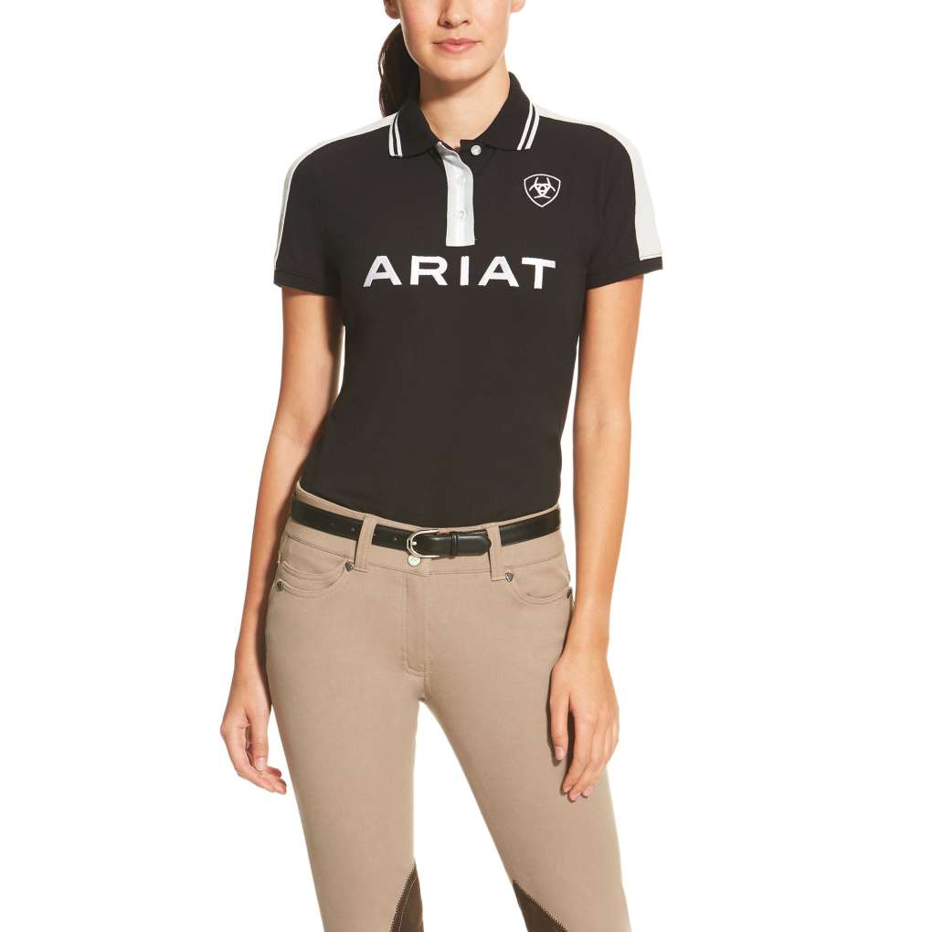 Ariat Ladies New Team Polo Black