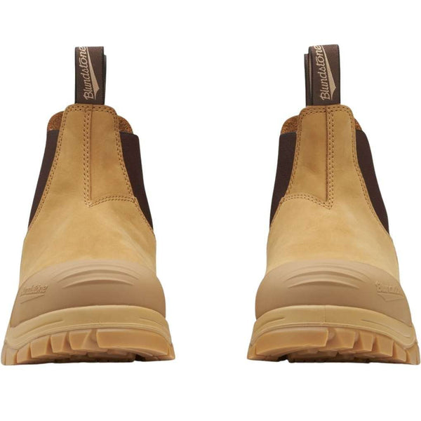 Blundstone 989 Elastic Side Safety Boot Nubuck | The Top