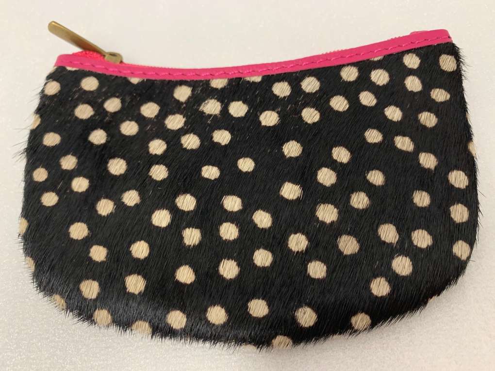 Design Edge Brazil Coin Purse Polka Pink