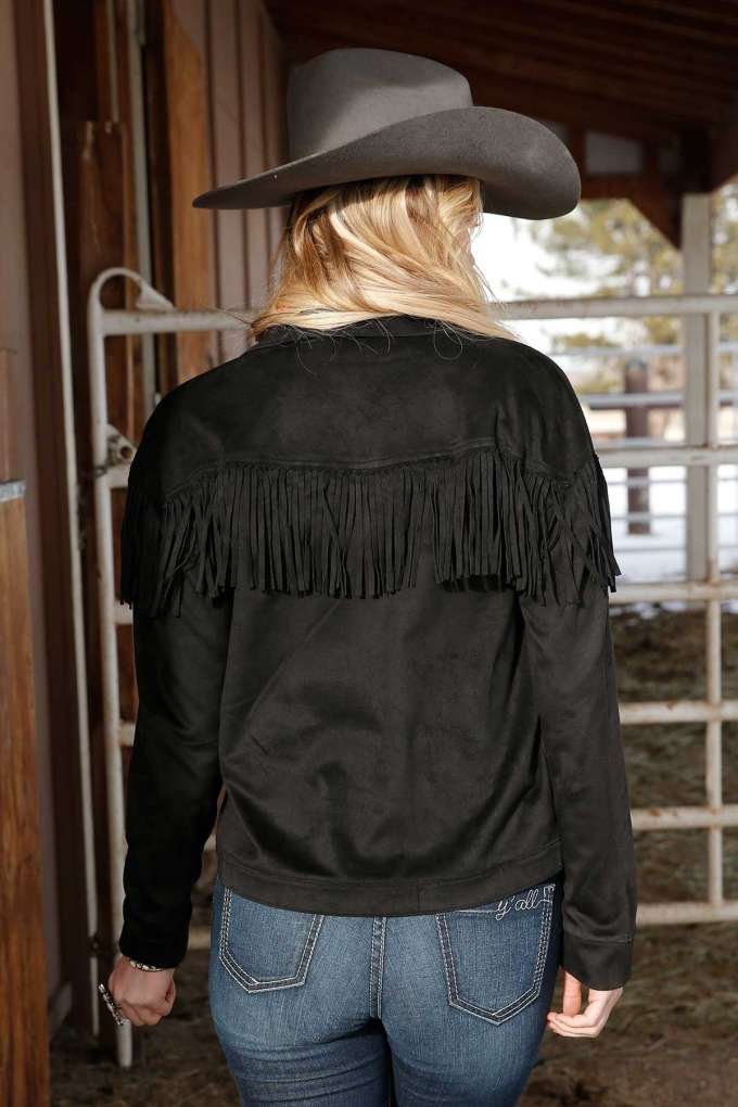 Cruel Girl Ladies Fringe Jacket