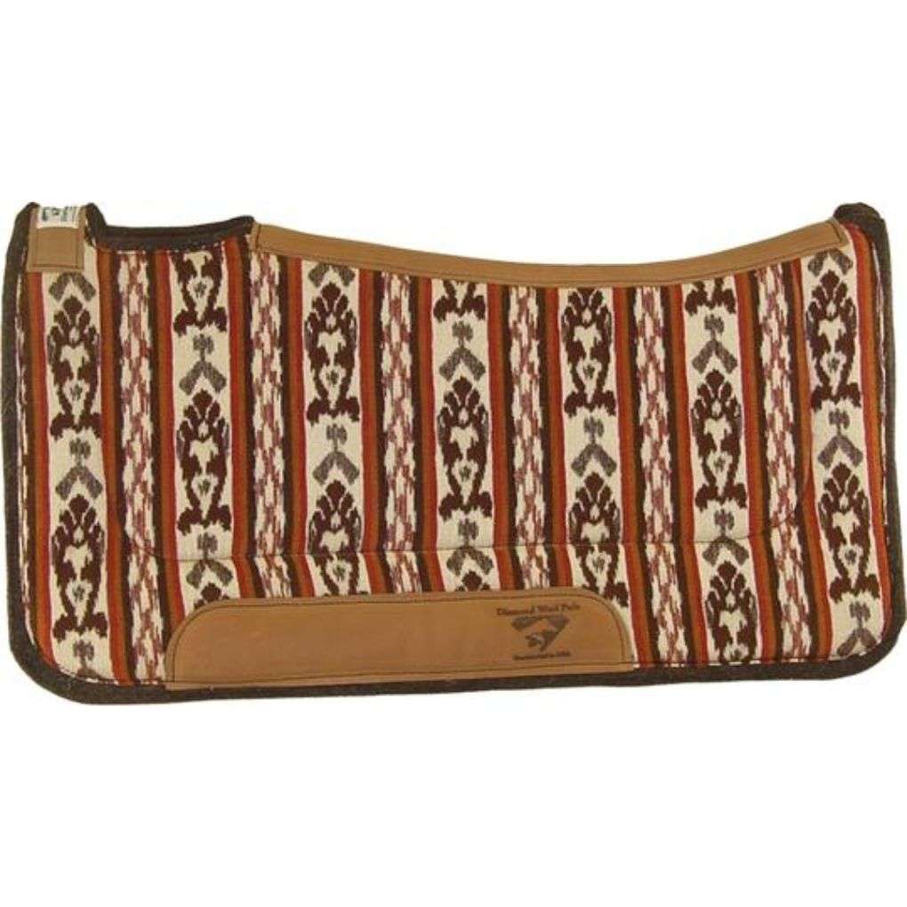 Diamond Wool Contoured Ranch Pad 1 Inch 30X30 Inch