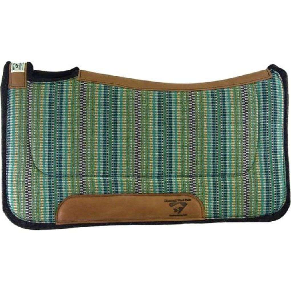 Diamond Wool Contoured Ranch Pad 1/2 Inch 30X30 Inch