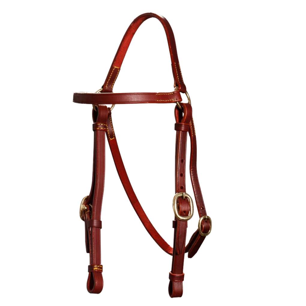 Fort Worth  Barcoo  Bridle Head 5/8 Inch Latigo Leather