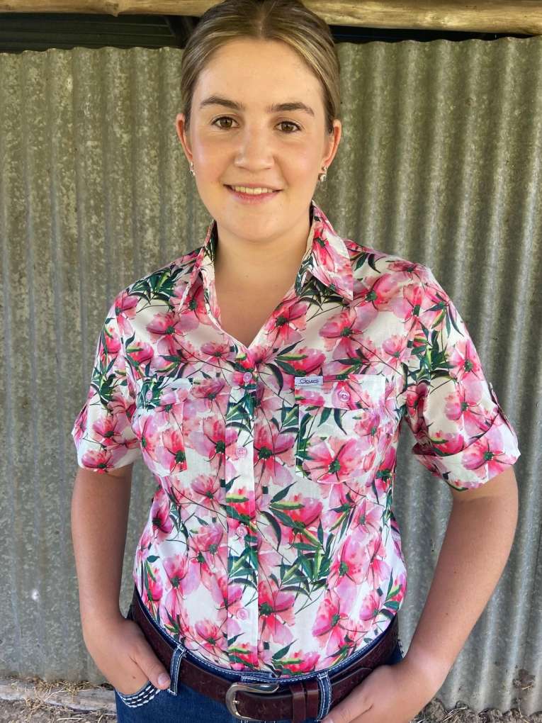 Grovers Ladies Janelle Short Sleeve Shirt