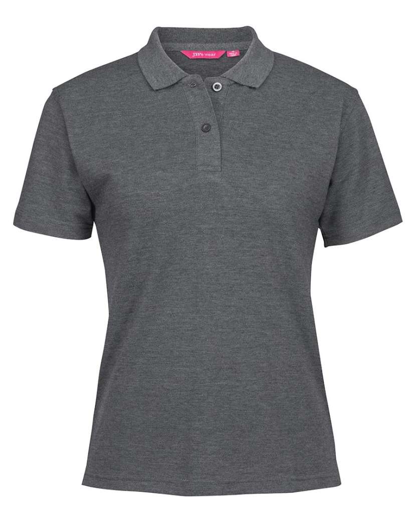 JBs Ladies 210 Polo charcoal Marle