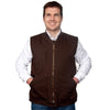 Just Country Mens Diamantina Vest Choc