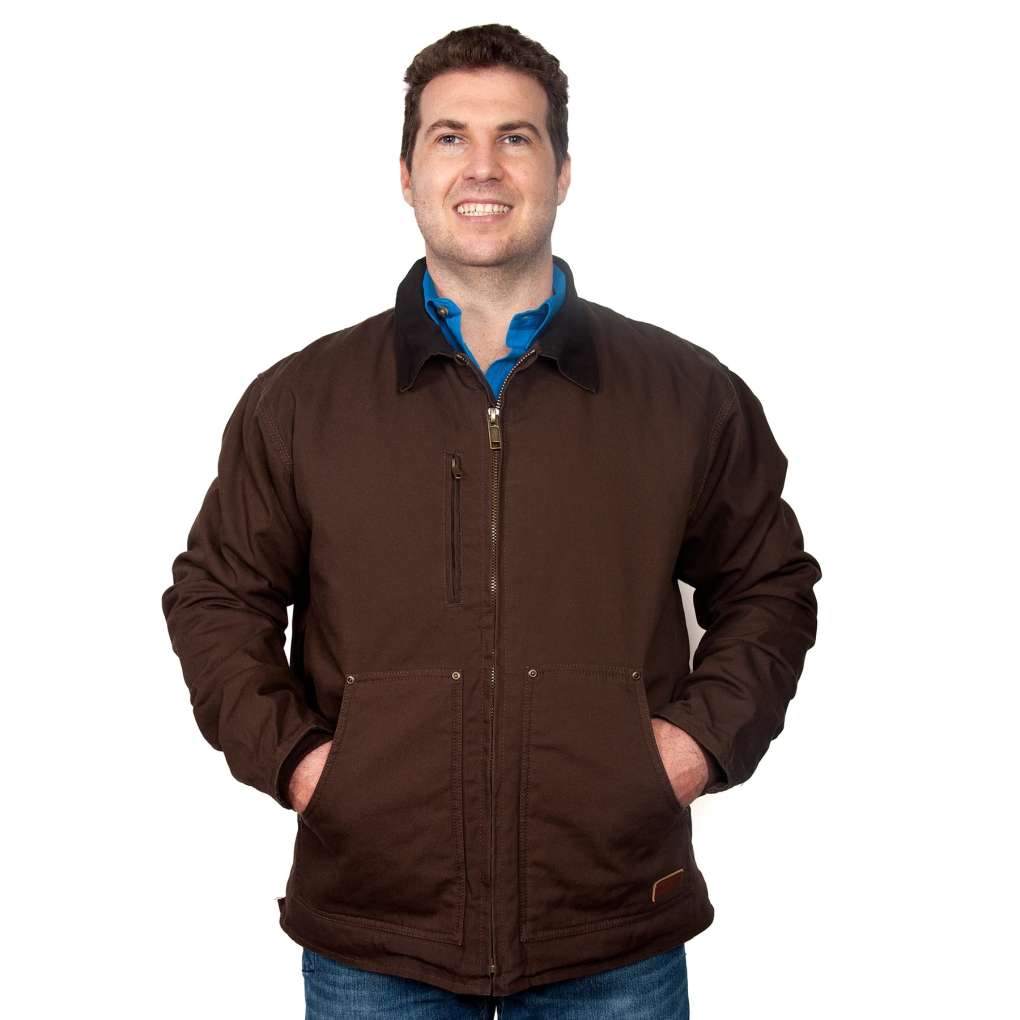 Just Country Mens Diamantina Jacket Chocolate