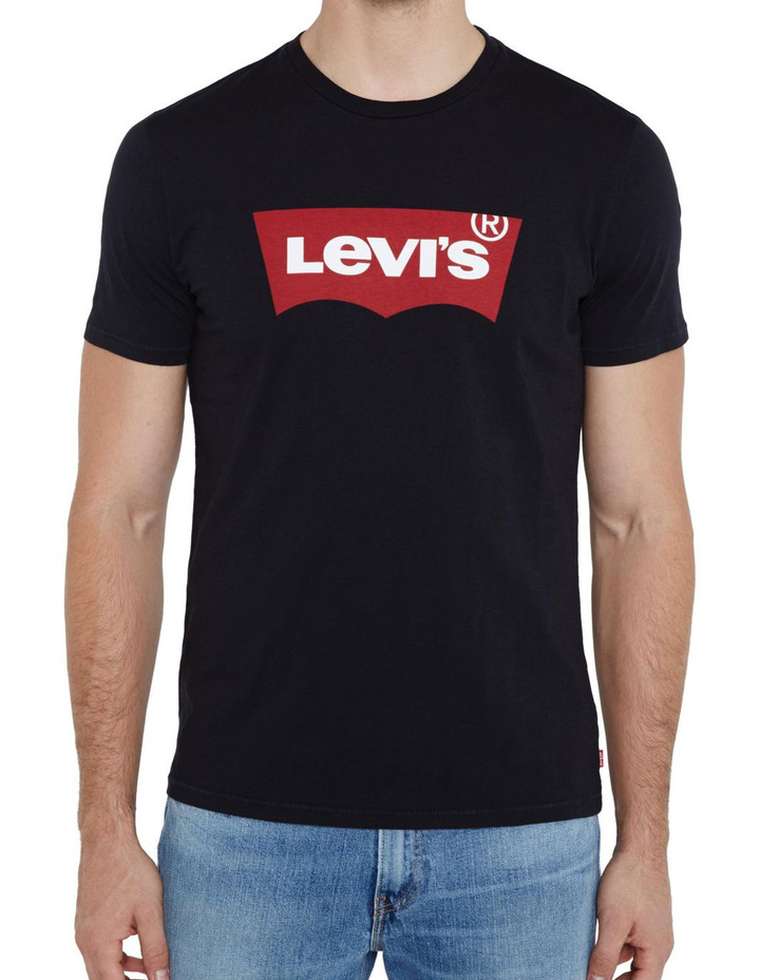 Levis Mens Classic Logo Tee Batwing