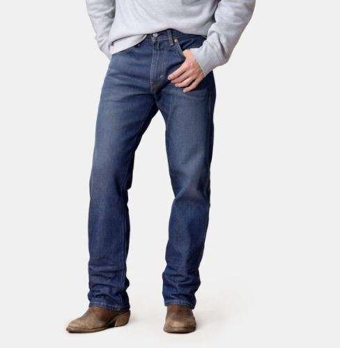 Levis Mens Western Fit on That Mountain Jeans