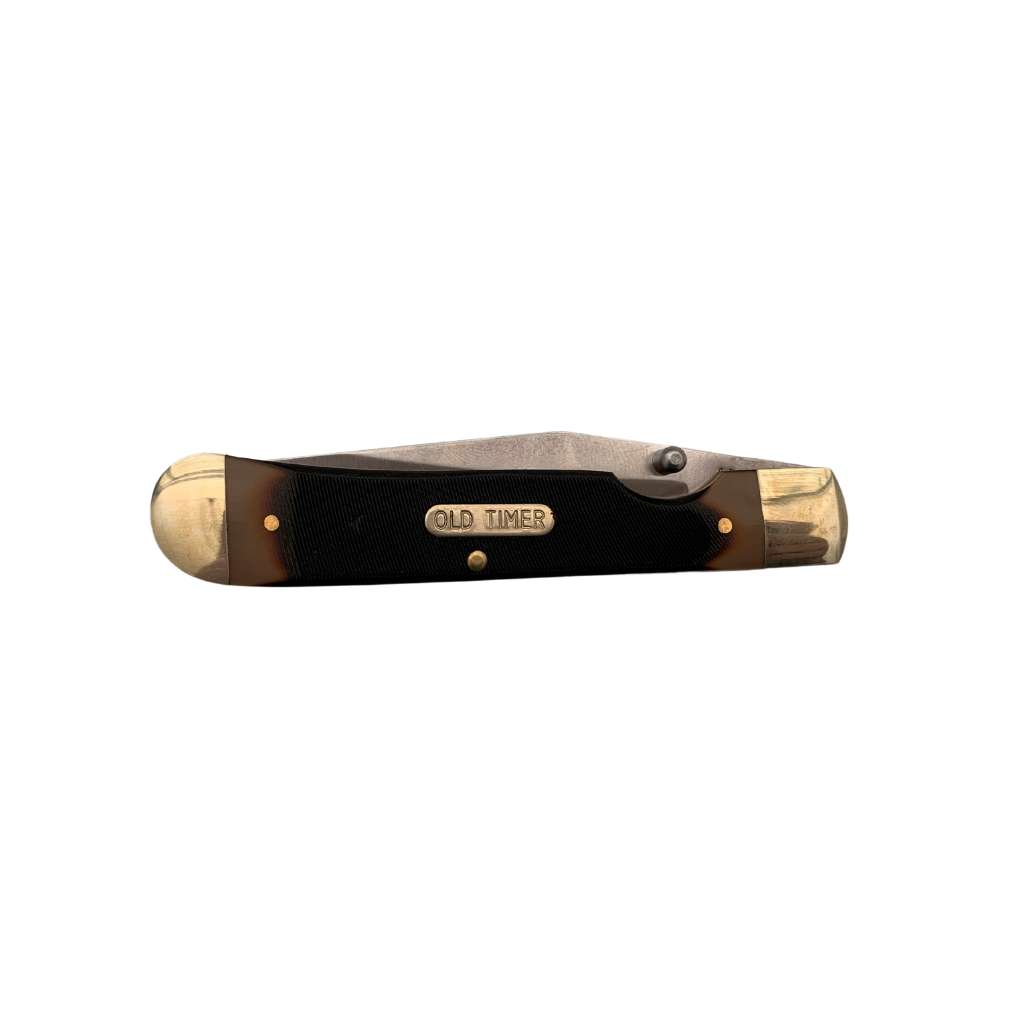 Knife Old Timer Liner Lock With Pocket Clip