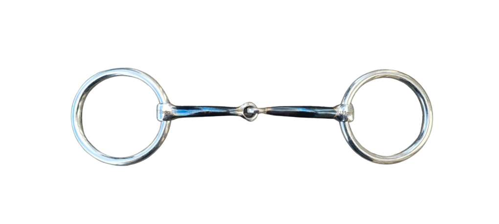 Toprail Loose Ring Snaffle Medium Ring 12Mm