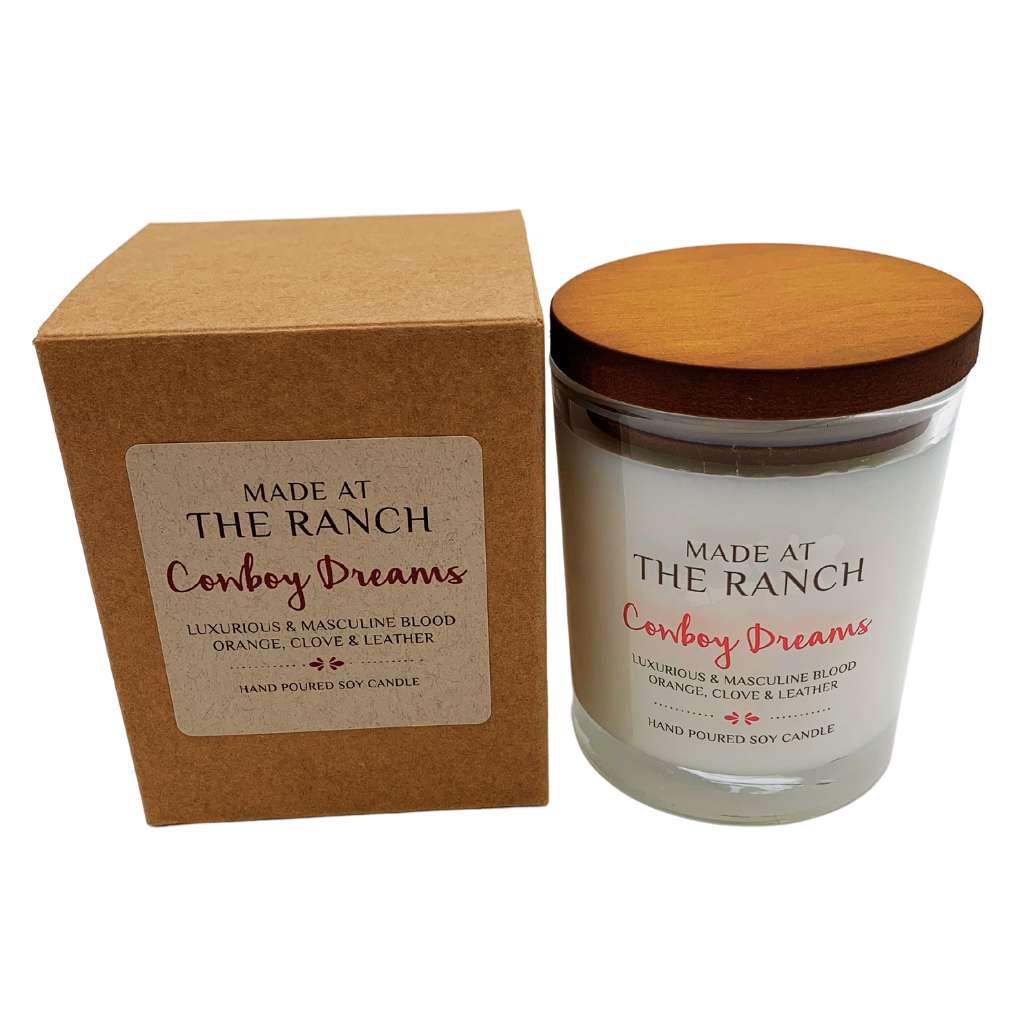 Made At The Ranch Cowboy Dreams Candle