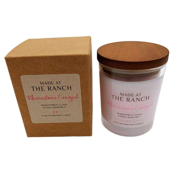 Made At The Ranch Rhinestone Cowgirl Candle The Top Saddlery