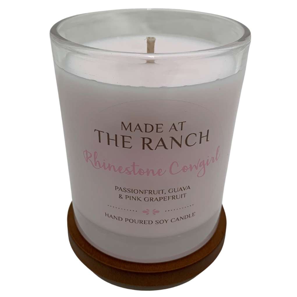 Made At The Ranch Rhinestone Cowgirl Candle