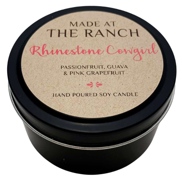 Made At The Ranch Rhinestone Cowgirl Candle The Top Saddlery