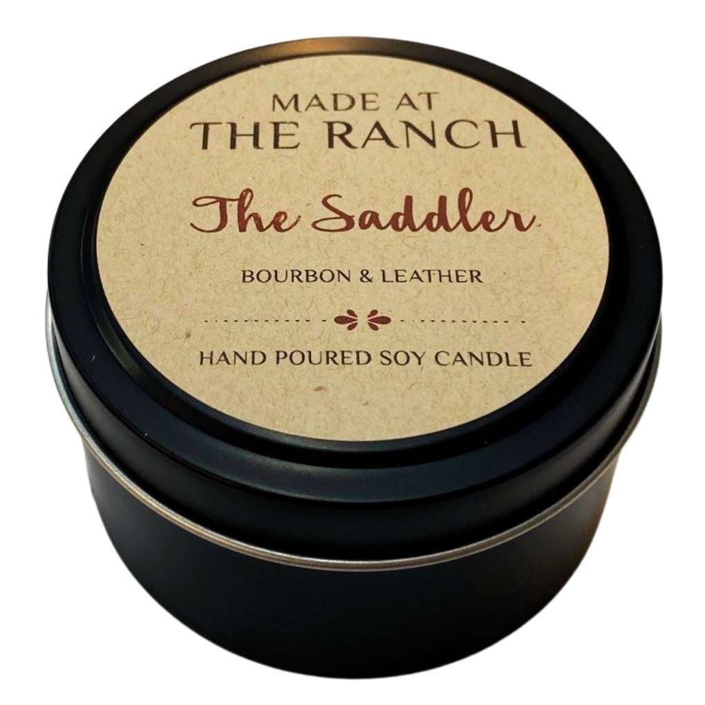 Made At The Ranch the Saddler Candle