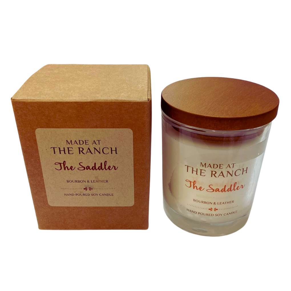 Made At The Ranch the Saddler Candle