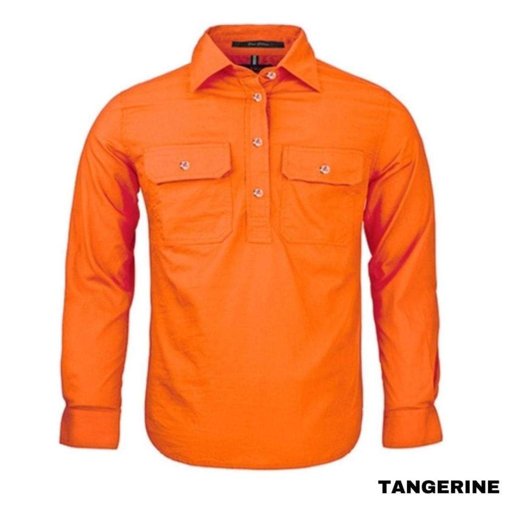 Ritemate Pilbara Kids Closed Front Shirt