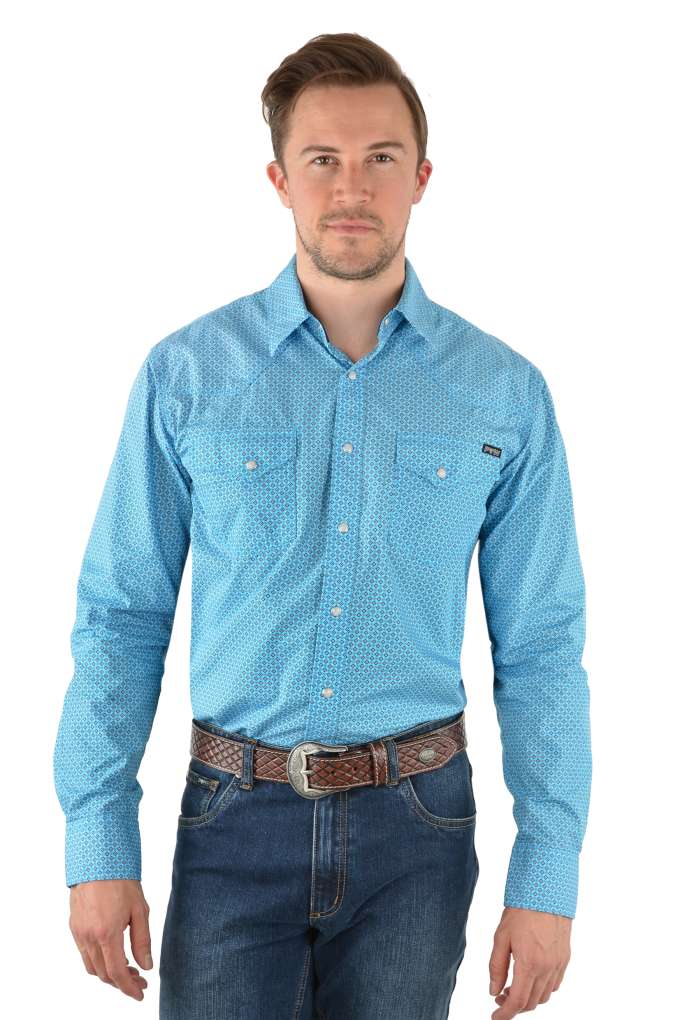 Pure Western Mens Roy Western Shirt