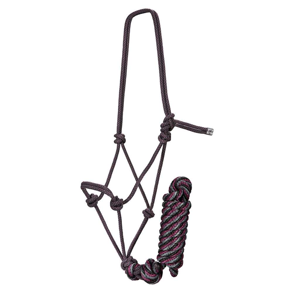 Professionals Choice Rope Halter &amp; 3M Lead